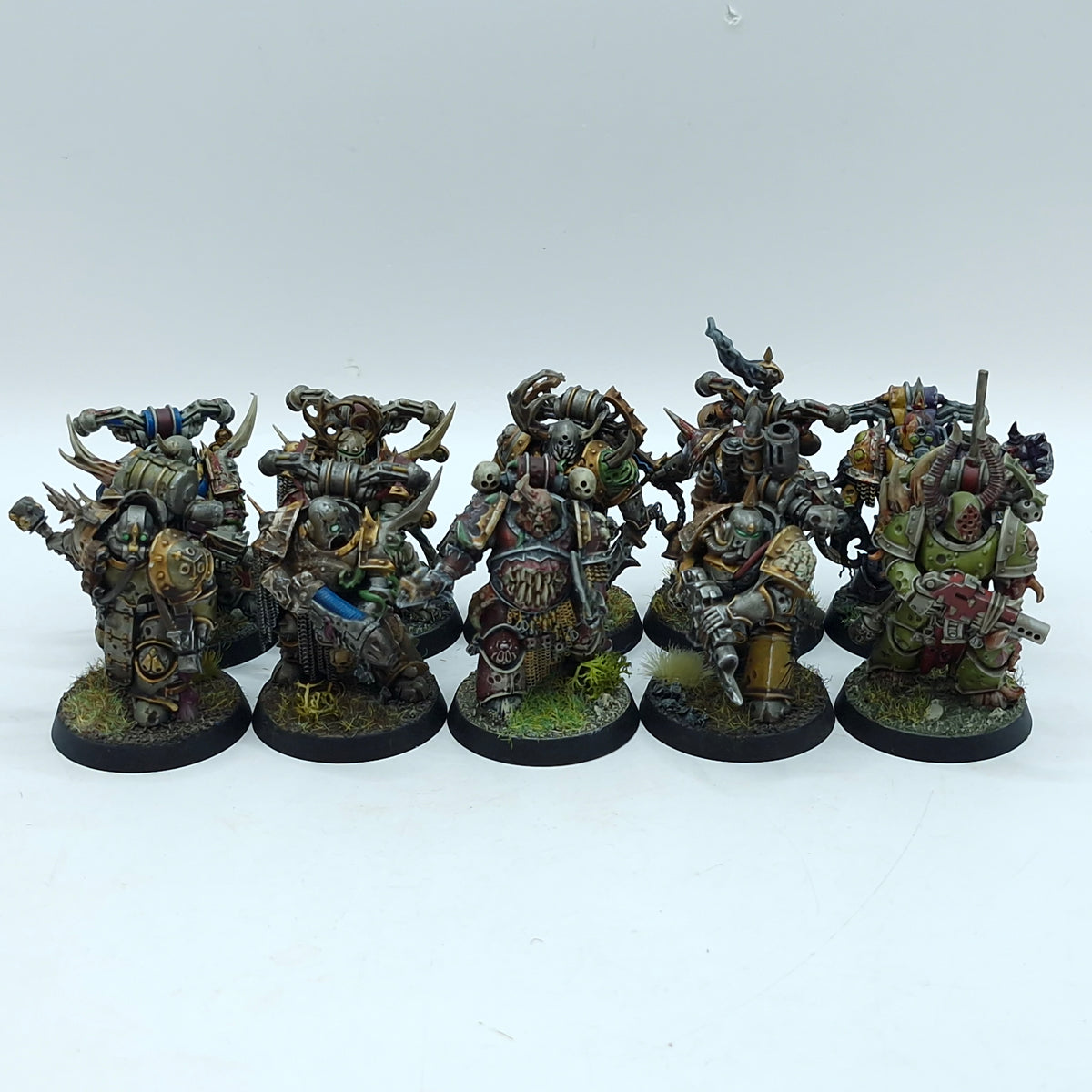 Warhammer 40k: Death Guard Plague Marines - Painted (BR109)