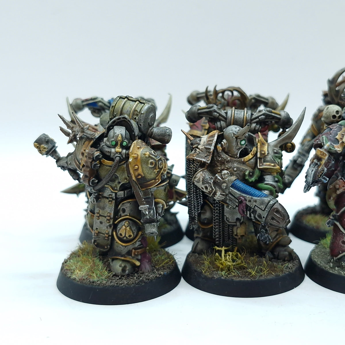 Warhammer 40k: Death Guard Plague Marines - Painted (BR109)