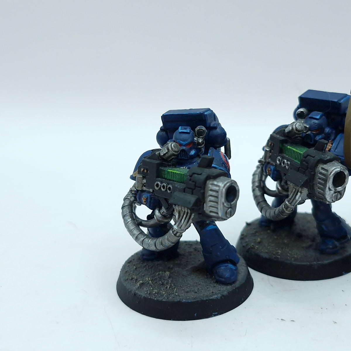 Warhammer 40k: Space Marines Crimson Fists Devastator Squad - Painted (AI054)