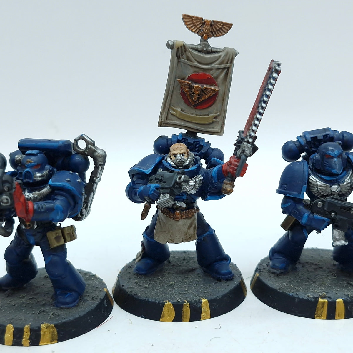 Warhammer 40k: Space Marines Crimson Fists Tactical Squad - Painted (BR171)