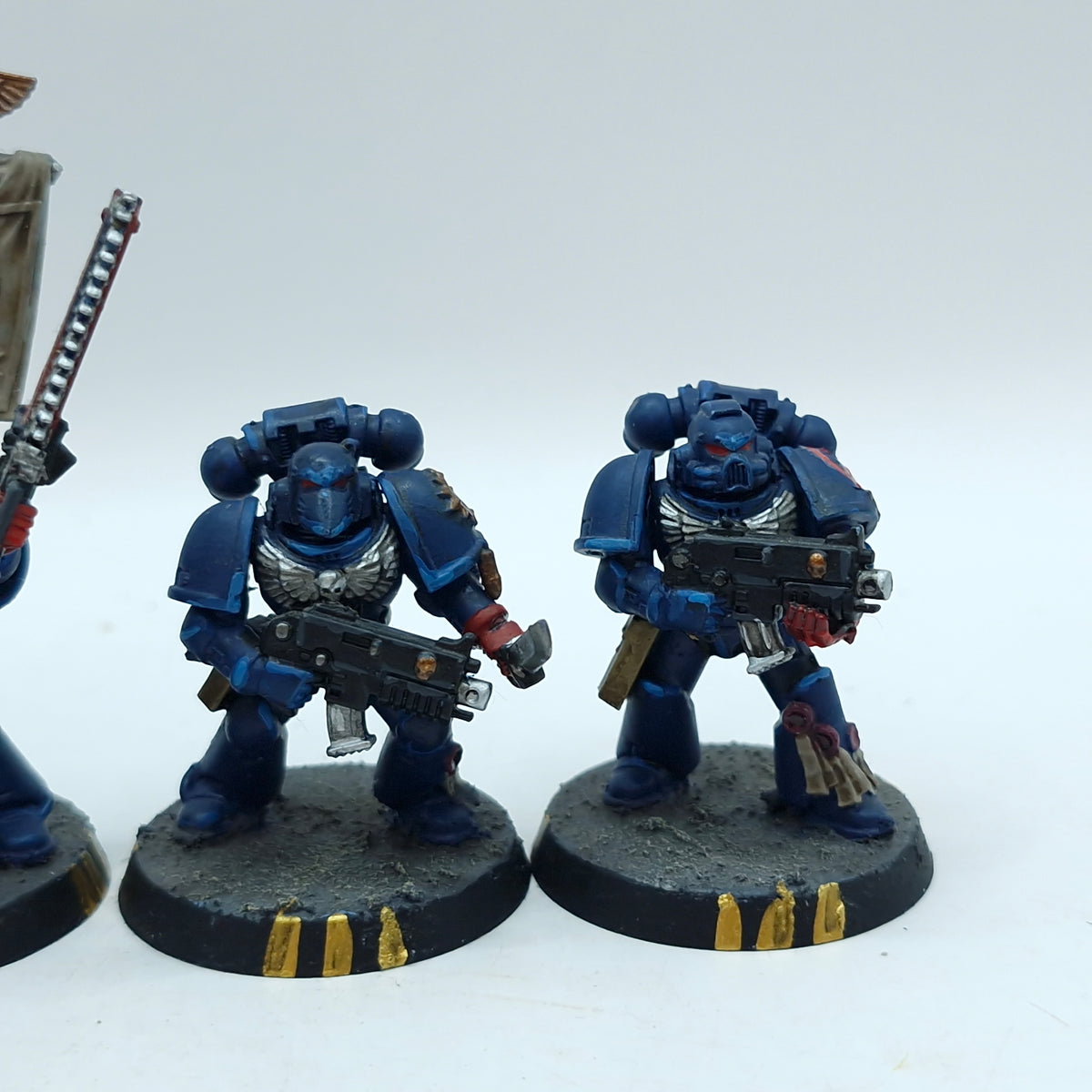 Warhammer 40k: Space Marines Crimson Fists Tactical Squad - Painted (BR171)