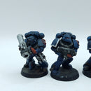 Warhammer 40k: Space Marines Crimson Fists Tactical Squad - Painted (AH205)