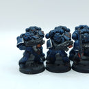Warhammer 40k: Space Marines Crimson Fists Tactical Squad - Painted (BH203)