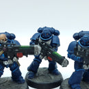 Warhammer 40k: Space Marines Crimson Fists Hellblasters - Painted (BA107)