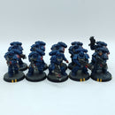 Warhammer 40k: Space Marines Crimson Fists Intercessors - Painted (AH067)