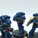 Warhammer 40k: Space Marines Crimson Fists Intercessors - Painted (BC131)