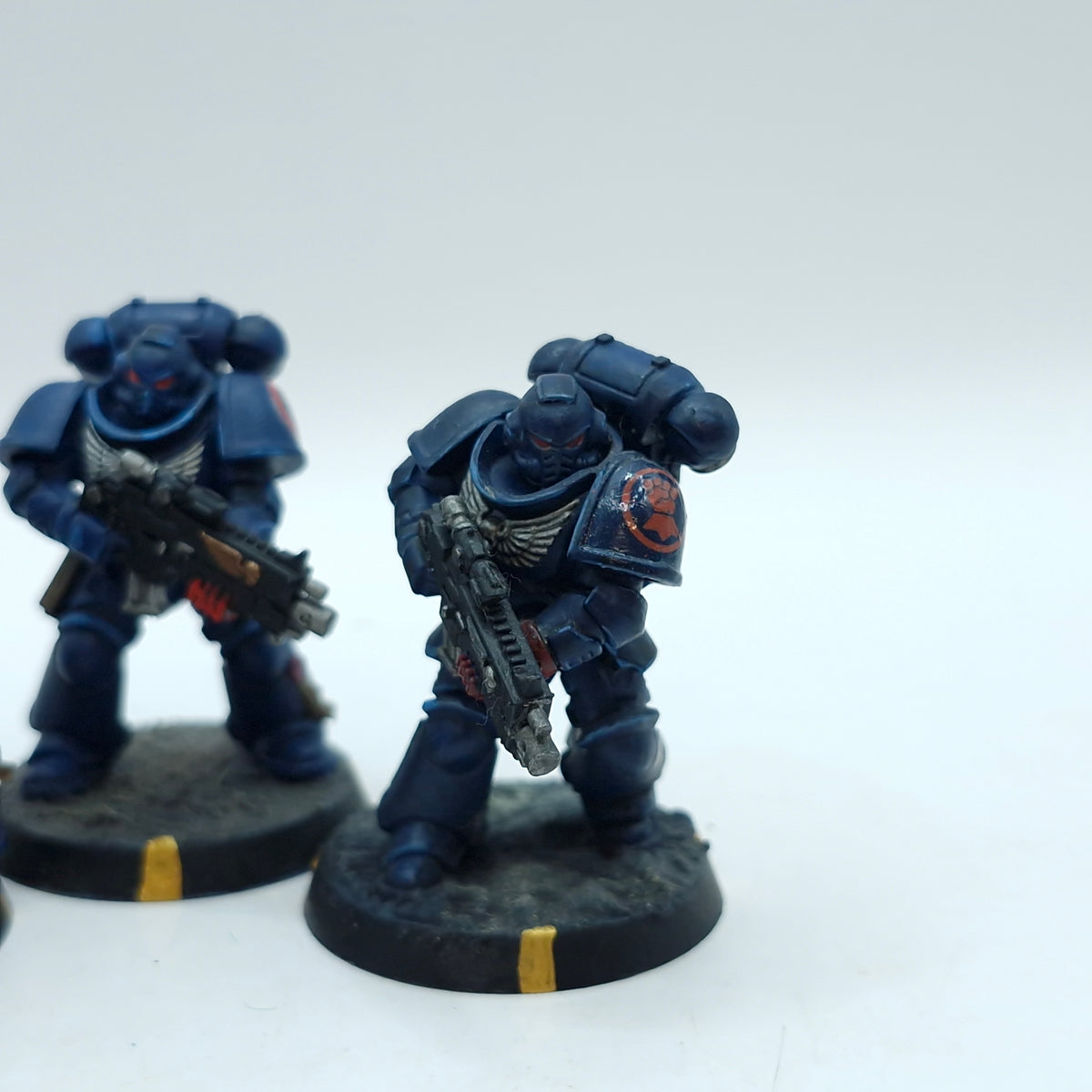 Warhammer 40k: Space Marines Crimson Fists Intercessors - Painted (BC131)