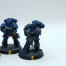 Warhammer 40k: Space Marines Crimson Fists Intercessors - Painted (BC131)