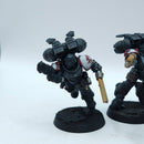 Warhammer 40k: Space Marines Black Templars Jump Pack Intercessors - Painted (AA178)