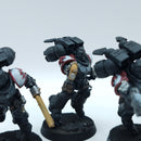 Warhammer 40k: Space Marines Black Templars Jump Pack Intercessors - Painted (AA178)