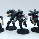 Warhammer 40k: Space Marines Black Templars Jump Pack Intercessors - Painted (AA178)