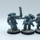 Warhammer 40k: Space Marines Black Templars Assault Intercessors (AZ145)