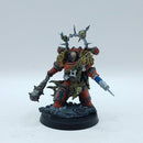 Warhammer 40k: Chaos Space Marines Red Corsairs Reave Captain - Painted (BA042)