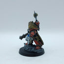 Warhammer 40k: Chaos Space Marines Red Corsairs Reave Captain - Painted (BA042)