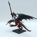 Warhammer The Old World/Fantasy: Vampire Counts Vampire Lord on Abyssal Terror - Rare OOP (BH196)