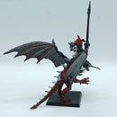 Warhammer The Old World/Fantasy: Vampire Counts Vampire Lord on Abyssal Terror - Rare OOP (BH196)