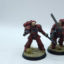 Warhammer 40k: Space Marines Blood Angels Assault Intercessors - Pro Painted (BN111)