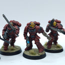 Warhammer 40k: Space Marines Blood Angels Assault Intercessors - Pro Painted (BN111)