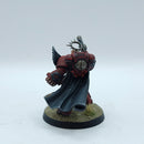 Warhammer 40k: Space Marines Blood Angels Captain - Pro Painted (AJ158)