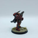 Warhammer 40k: Space Marines Blood Angels Captain - Pro Painted (AJ158)