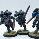Warhammer 40k: Space Marines Blood Angels Jump Pack Intercessors - Pro Painted (AA195)