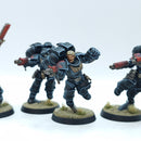 Warhammer 40k: Space Marines Blood Angels Jump Pack Intercessors - Pro Painted (BN110)