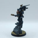 Warhammer 40k: Space Marines Blood Angels Converted Jump Pack Chaplain - Pro Painted (BN108)