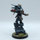 Warhammer 40k: Space Marines Blood Angels Converted Jump Pack Chaplain - Pro Painted (BN108)