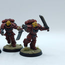 Warhammer 40k: Space Marines Blood Angels Assault Intercessors - Pro Painted (BA069)