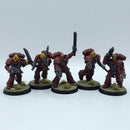 Warhammer 40k: Space Marines Blood Angels Assault Intercessors - Pro Painted (AA183)
