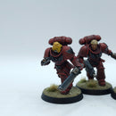 Warhammer 40k: Space Marines Blood Angels Assault Intercessors - Pro Painted (BI205)