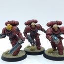 Warhammer 40k: Space Marines Blood Angels Assault Intercessors - Pro Painted (BI205)
