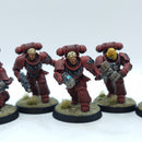 Warhammer 40k: Space Marines Blood Angels Assault Intercessors - Pro Painted (BI205)