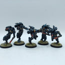 Warhammer 40k: Space Marines Blood Angels Jump Pack Intercessors - Pro Painted (AF013)