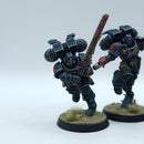 Warhammer 40k: Space Marines Blood Angels Jump Pack Intercessors - Pro Painted (AE182)
