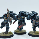 Warhammer 40k: Space Marines Blood Angels Jump Pack Intercessors - Pro Painted (AE182)