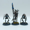 Warhammer 40k: Necron Plasmancer and Cryptothralls - Well Painted (BN062)