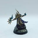 Warhammer Age of Sigmar: Slaves to Darkness Khagra's Ravagers Chaos Sorcerer - Well Painted (BO058)