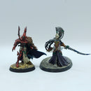 Warhammer 40k: Aeldari Eldar Ynnari The Visarch and Yvraine (AJ139)