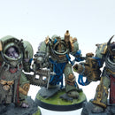 Warhammer 40k: Death Guard Blightlord Terminators - Well Painted (AE126)