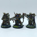 Warhammer 40k: Death Guard Deathshroud Terminators - Well Painted (BN112)
