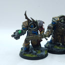 Warhammer 40k: Death Guard Blightlord Terminators - Well Painted (AC184)
