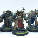 Warhammer 40k: Death Guard Blightlord Terminators - Well Painted (AC184)
