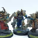 Warhammer 40k: Death Guard Blightlord Terminators - Well Painted (AC184)