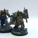 Warhammer 40k: Death Guard Blightlord Terminators - Well Painted (AC184)