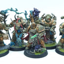 Warhammer 40k: Death Guard Kill Team Plague Marines (With Extras) - Well Painted (BP014)