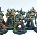 Warhammer 40k: Death Guard Kill Team Plague Marines (With Extras) - Well Painted (BP014)