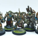 Warhammer 40k: Death Guard Plague Marines - Well Painted (BH126)