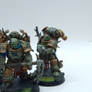 Warhammer 40k: Death Guard Plague Marines - Well Painted (BH126)