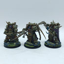 Warhammer 40k: Death Guard Deathshroud Terminators - Well Painted (AJ217)